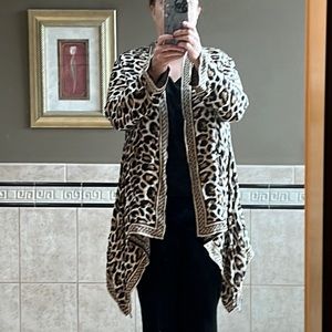 Chico’s Leopard print jacket